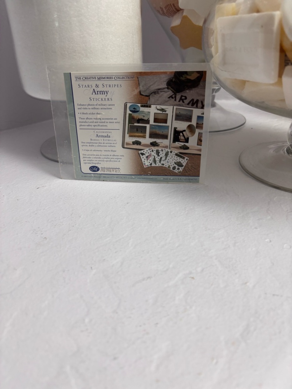 Creative Memories Army Sticker Pack NIP